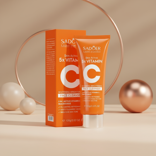 SADÖER Limpiador Facial Vitamina C 5x