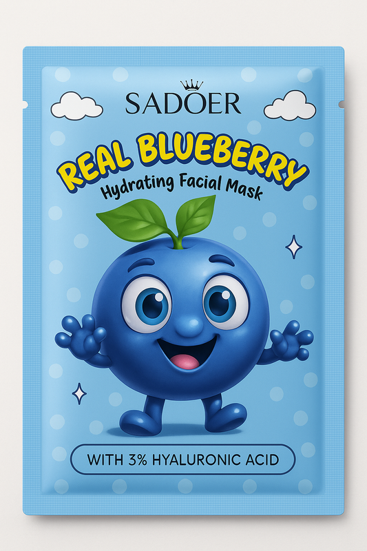 Mascarilla Facial Real Blueberry SADÖER